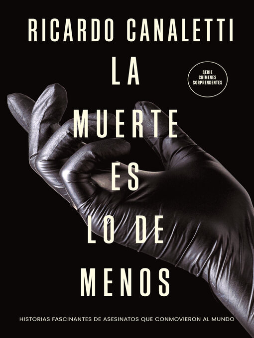 Title details for La muerte es lo de menos by Ricardo Canaletti - Available